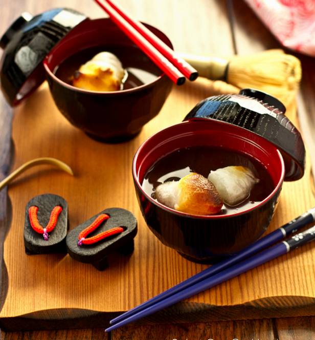 Zenzai Mochi