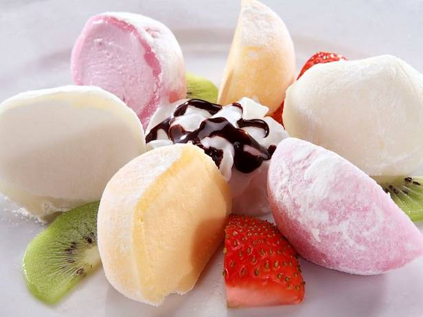 Mochi mit Frischkäse