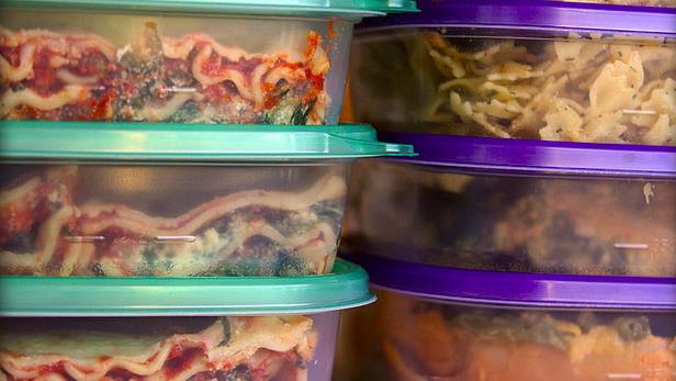 Fertiggerichte im Gefrierschrank