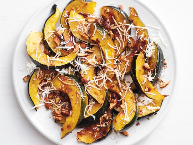 Zubereitung - Eichelkürbis mit Balsamico-Essig