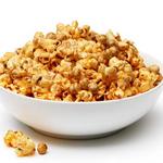 Popcorn mit knusprigen Kichererbsen und Paprika