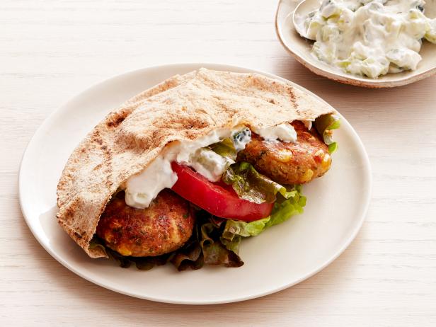 Zubereitung - Gemüse-Mini-Burger im Pitabrot