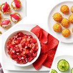 50 farbenfrohe Snacks: Gesundes Naschen