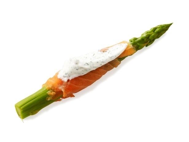 38. Spargel in Lachsscheiben