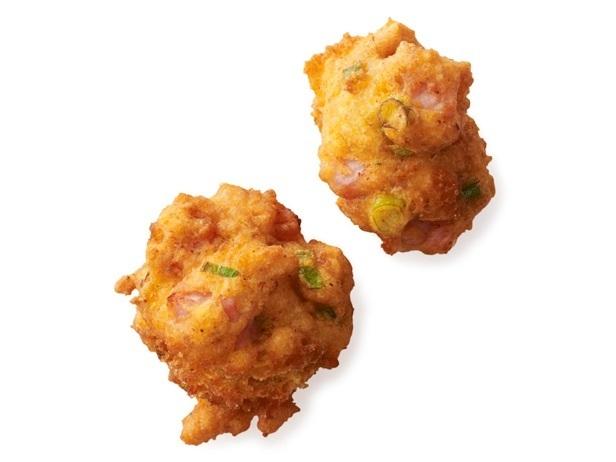 46. ​​Kürbis-Schinken-Krapfen