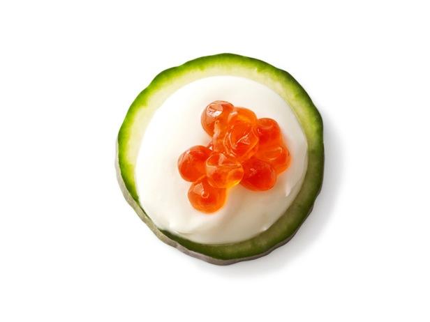 8. Gurke mit Kaviar