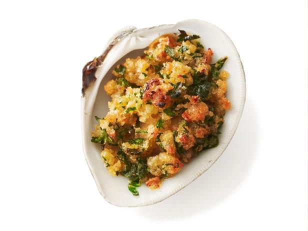 31. Gebackene Venusmuscheln mit Knoblauch