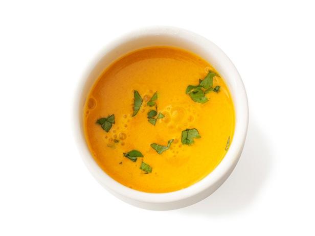 48. Karottencremesuppe mit Ingwer