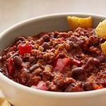 Scharfes Chili mit Rindfleisch