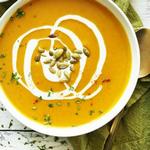 شوربة اليقطين بالكاري والعسل