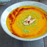 Gebackene Auberginensuppe