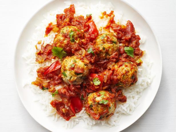 Rezept für - Curry-Truthahn-Fleischbällchen-Vindaloo