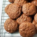 Schokoladenkekse aus Brownie-Teig