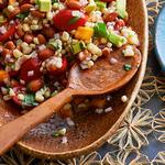 Maissalat mit Bohnen