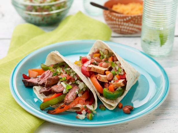 Zubereitung - Gegrillte Fajitas mit zwei verschiedenen Füllungen