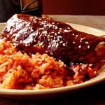 Hähnchen in Mole Poblano Sauce