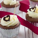 Buchweizenmehl-Muffins mit dunkler Schokolade