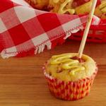 Süße Muffins mit Wurst