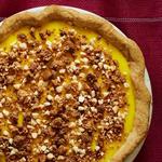 Zitronen-Crumble (Kuchen) mit Mandeln