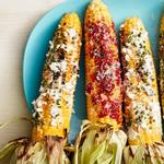 Gegrillter Mais, drei Servieroptionen