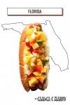 mango soslu sosisli sandviç