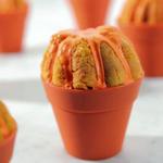 Kürbis-Kaktus-Cupcake