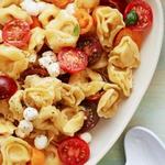 Caprese-Salat mit Tortellini