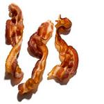 Perfekt gebratener Speck
