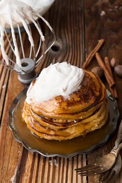Rezept für Kürbis-Käsekuchen mit Karamellsauce