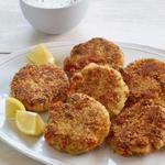 Kabeljau-Fischfrikadellen