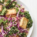 Krautsalat mit Tofu