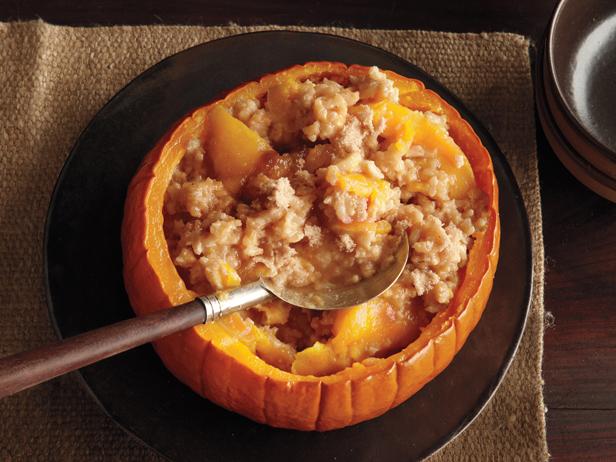 Come preparare una casseruola di riso e zucca