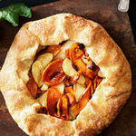 Apfel- und Kürbis-Galette