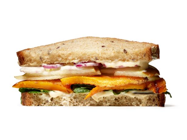 Kürbis-Birnen-Sandwich (Nr. 15)