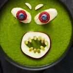 Monster in einer Smoothie-Bowl