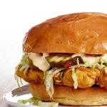 Knuspriges Schweinefleischsandwich