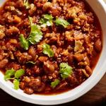 Chili mit Blumenkohl und Bohnen