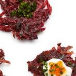 Kartoffelpuffer mit Rote Bete