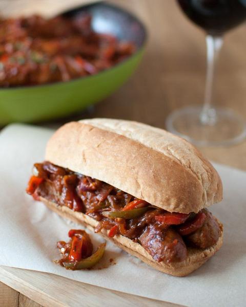 So bereiten Sie ein Jambalaya-Sandwich mit Schweinefleisch zu