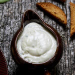 Cremige Sauce mit Gorgonzola-Käse