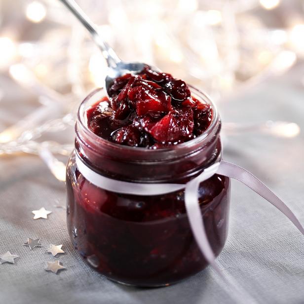 Zubereitung - Cranberry-Passionsfrucht-Sauce