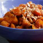 Cranberry-glasierte Süßkartoffeln