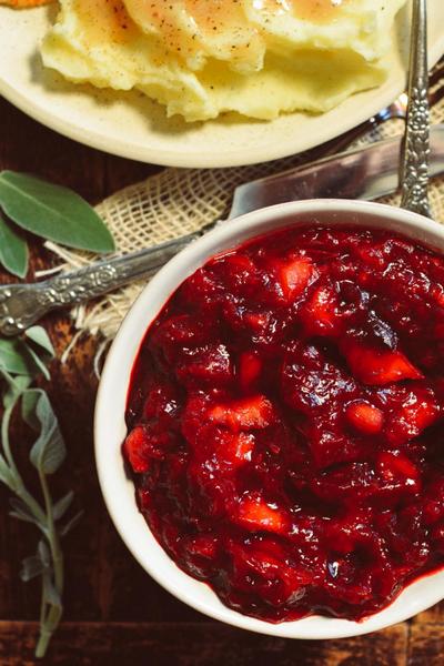 Zubereitung - Cranberry-Cointreau-Relish