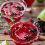 Cranberry-Spritzer