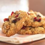 Haferflockenkekse mit Cranberries und Walnüssen