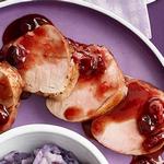 Schweinefilet in Preiselbeersauce