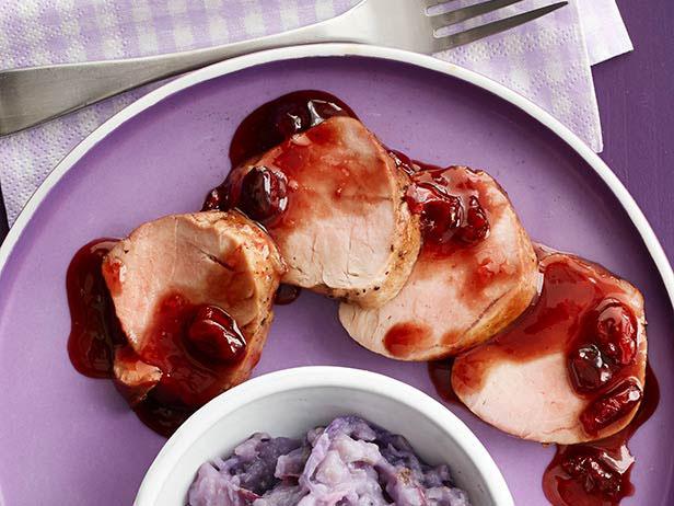 Zubereitung - Schweinefilet in Preiselbeersauce
