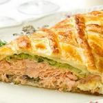 Lachs Wellington mit Lauch