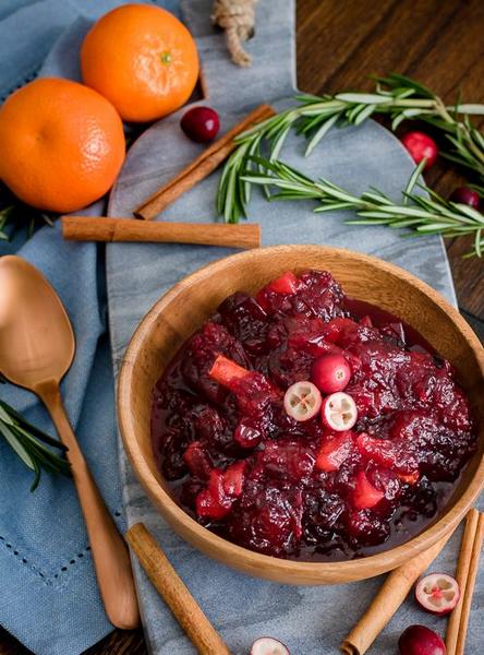 Rezept für hausgemachte Preiselbeersauce