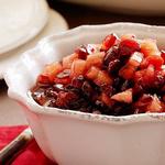 Apfel-Cranberry-Sauce
